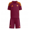 AS Roma Replica Home Minikit 2025-26 Short Sleeve (+ pants)